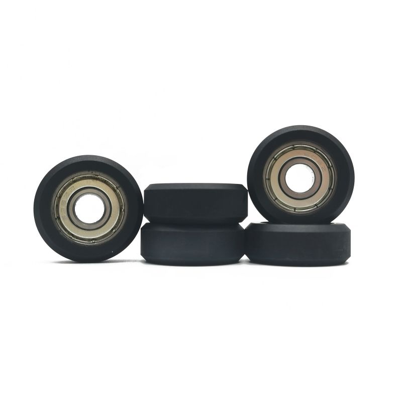 PU60830-11 ฝาครอบพลาสติกไม่มีเสียงรบกวน PU Deep Groove Ball Ballings